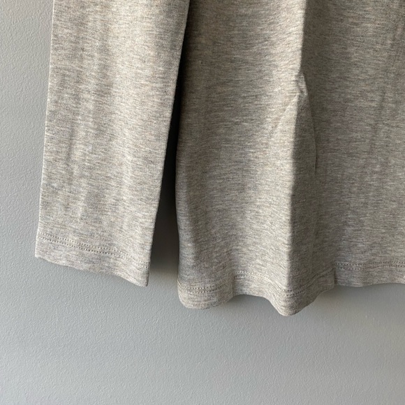 Cynthia Rowley | Women's V-Neck Long Sleeve Top - Picture 3 of 6